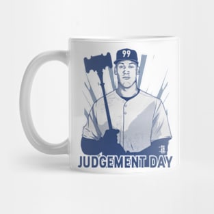 Aaron Judge New York Y Judgement Mug